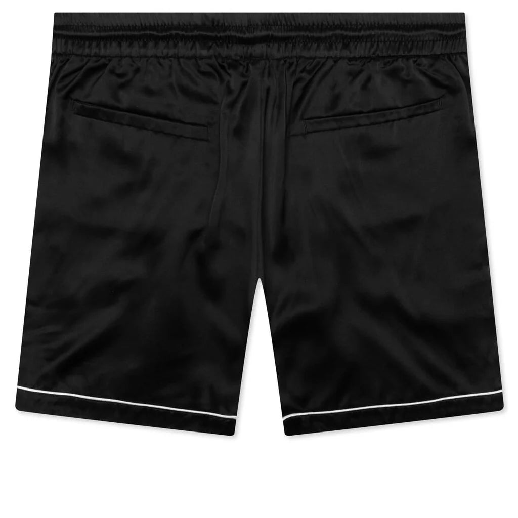 Jean Silk Short Black