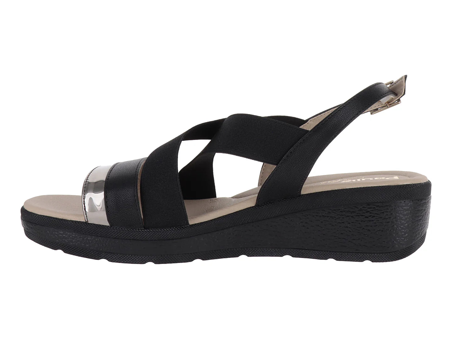 Sandalias Paulie Negro para Mujer