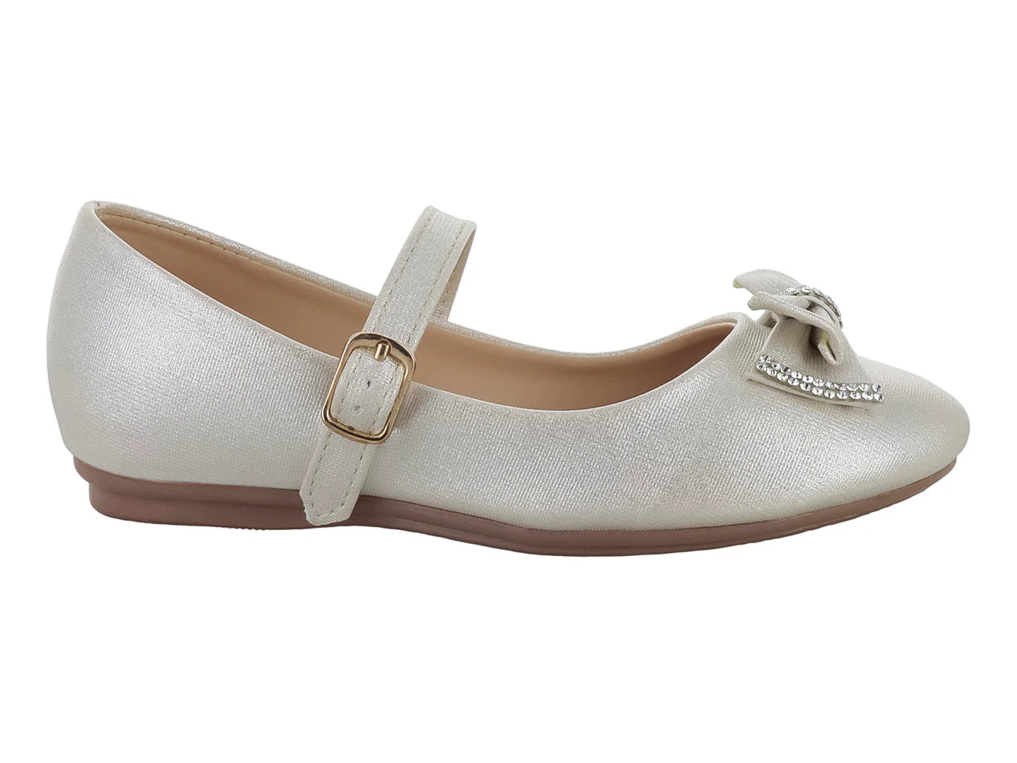 Zapatos Planos Genesis Salma Gold para Niña
