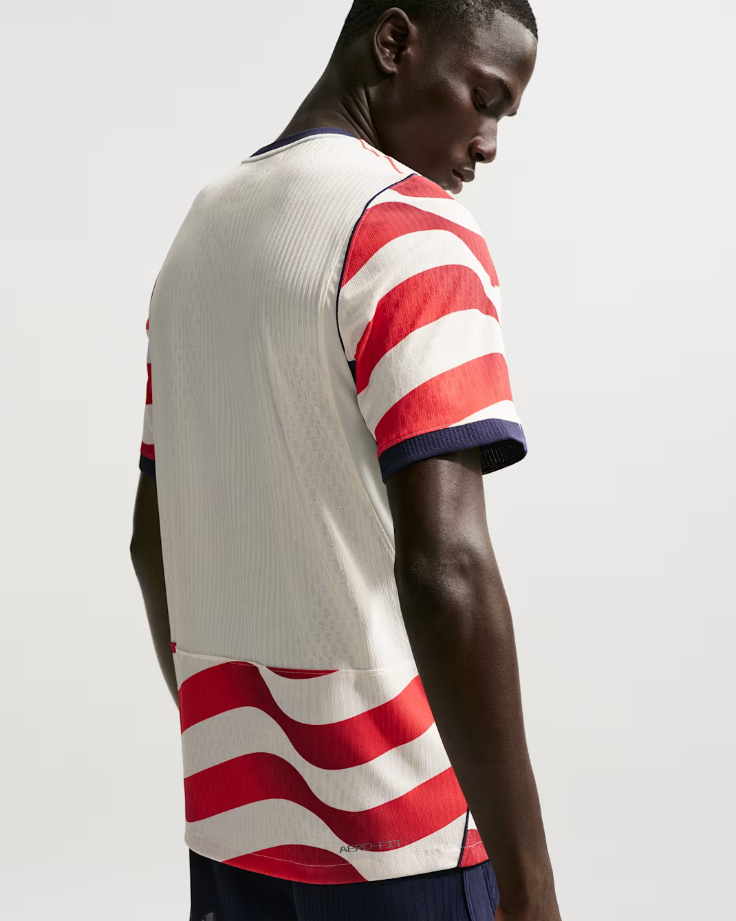 Nike USMNT Match Home Mens Soccer Jersey 2026 White Red Blue NO STARS