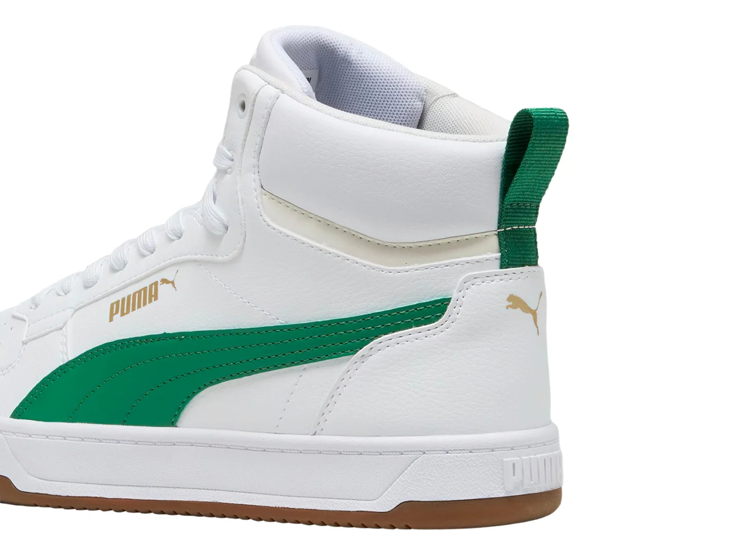 Tenis PUMA Caven 20 Mid Blanco y Verde para Hombre