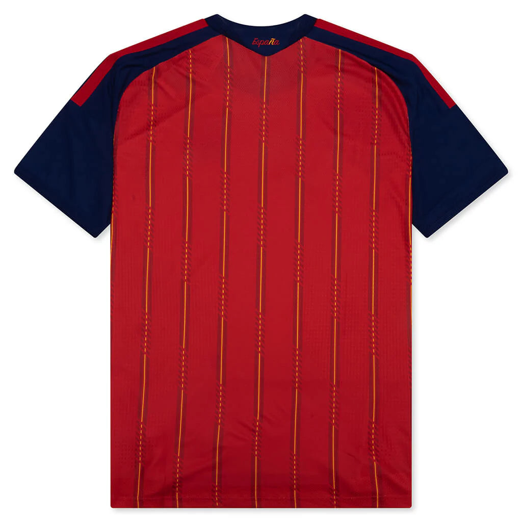 Spain 26 Home Authentic Jersey Red