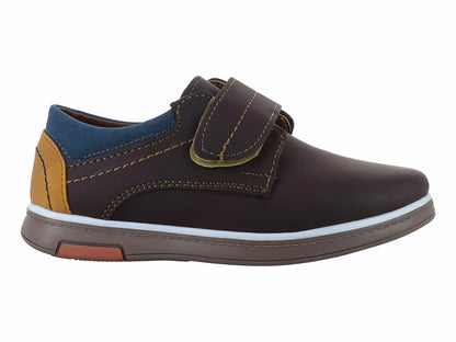 Zapatos Germany Nubuck Café Marino para Niño