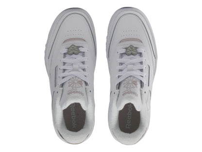 Tenis Reebok Club C Extra Blanco y Lila para Niña