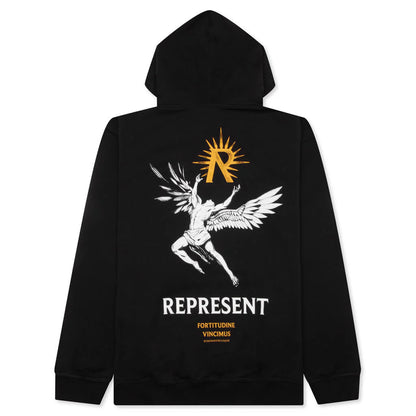 Icarus Hoodie Jet Black
