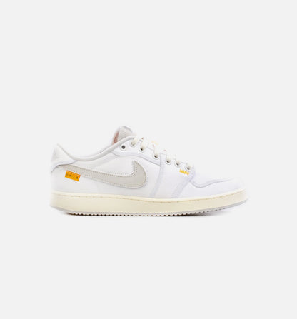 Union LA x AJKO 1 Low White Mens Lifestyle Shoe White Grey Limit One Per Customer
