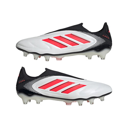 adidas Copa Pure 3 Elite Laceless FG Mens Soccer Cleats White Red Black