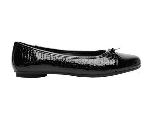 Zapatos Ballerinas Flexi Negros para Mujer
