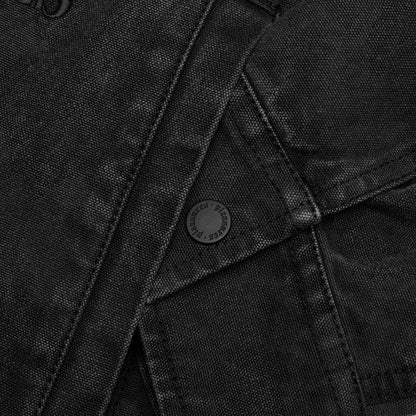 Cowhide Work Jacket Black