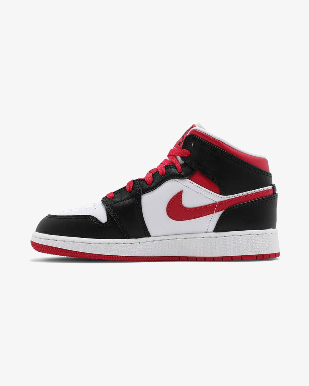 NIKE AIR JORDAN1 MID GS WHITE VERY BERRY