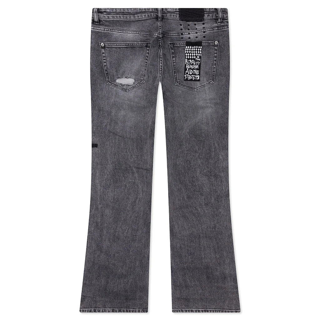 Bronko Smoke Trashed Grey