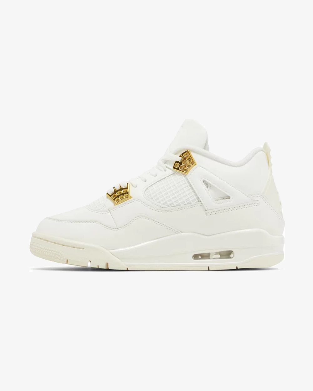 NIKE AIR JORDAN4 METALLIC GOLD WMNS