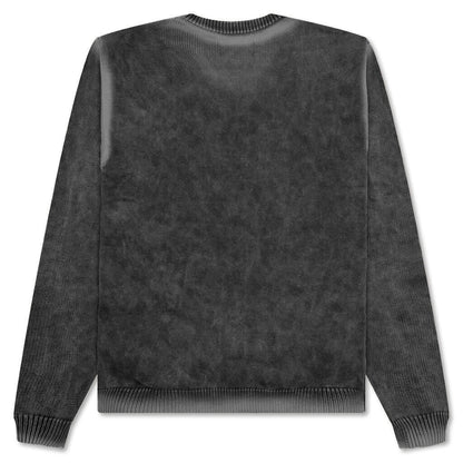 Faded Cotton Crew Black