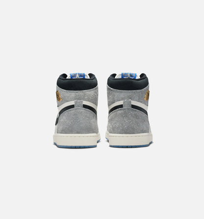 Air Jordan 1 Retro High OG Cool Grey Mens Lifestyle Shoe Cool Grey Black Sail Game Royal White