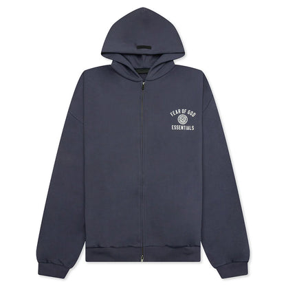 Heavy Fleece Fullzip Hoodie Marine