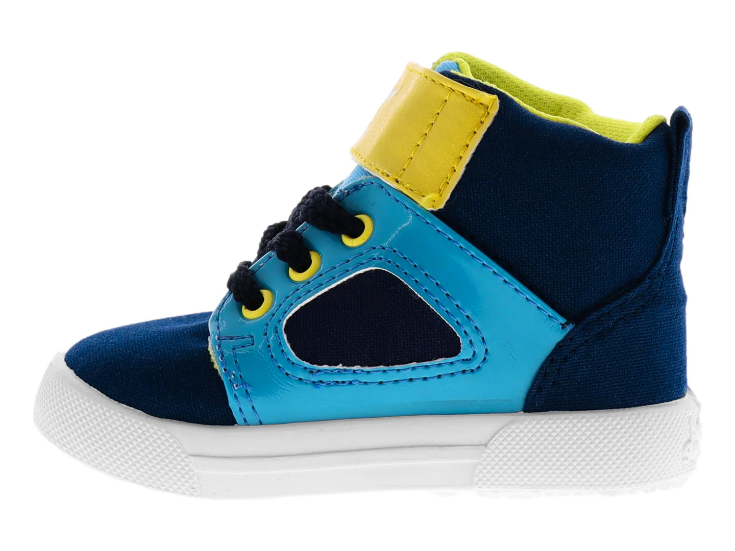 Tenis Buble Gummers Miami Marino Amarillo para Niño