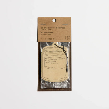 Teakwood & Tobacco– Air Freshener 2 Pack