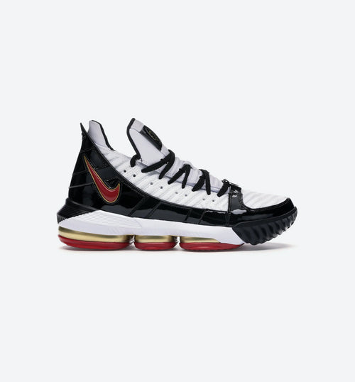 Lebron 16 Remix Mens Shoe White Black Red