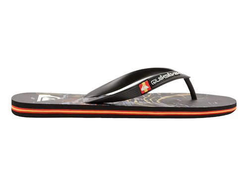 Sandalias Quiksilver Molokai Highline Scallop Negro para Hombre
