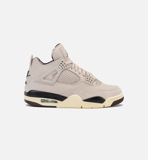 Air Jordan 4 Retro x A Ma Maniere While You Were Sleeping Womens Lifestyle Shoe Fossil Stone Metallic Pewter Burgundy Crush Limit One Per Customer