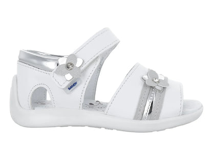 Sandalias Pieco Blancas para Niña