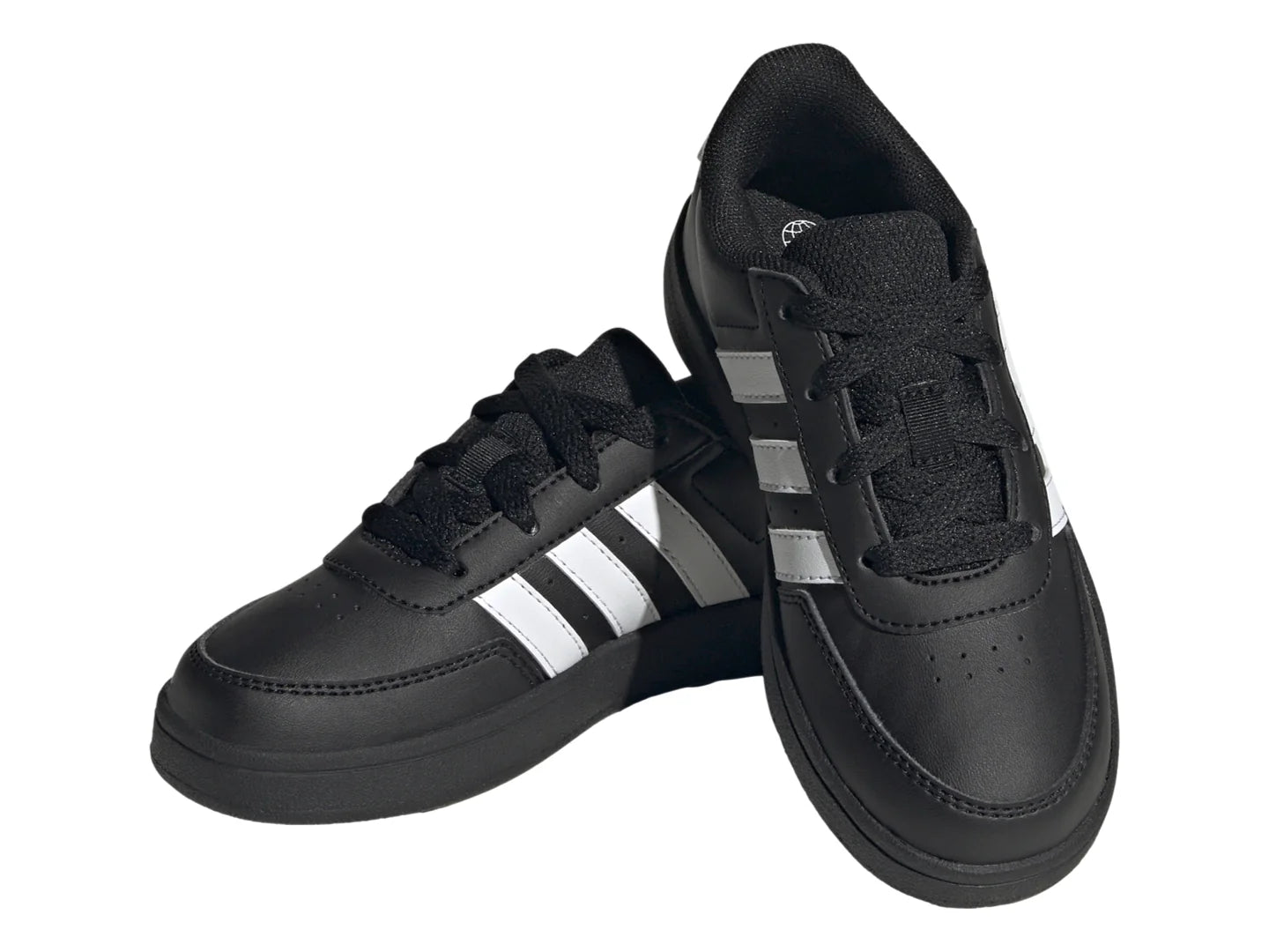 Tenis Adidas Breaknet 20 Negro y Blanco para Niño