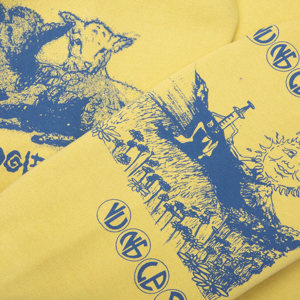 Already In Heaven Hoodie Yellow