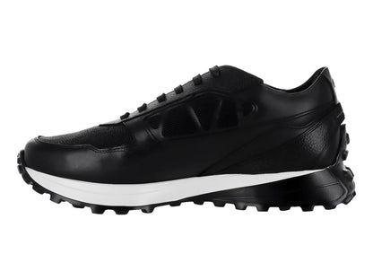 Tenis Cuadra de Mantarraya Negro para Hombre