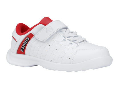 Tenis K Swiss Darwell CH Blancos y Rojos para Niño