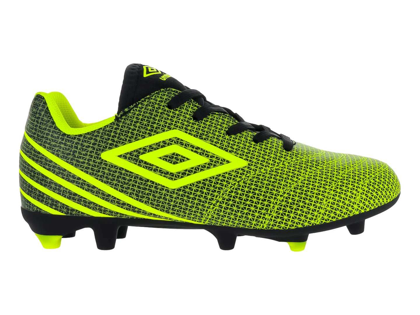 Tenis de Fútbol Umbro Toccare IV Negro y Amarillo para Niño
