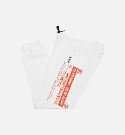 adidas Original by Alexander Wang Graphic Mens Jogger Pants White Red