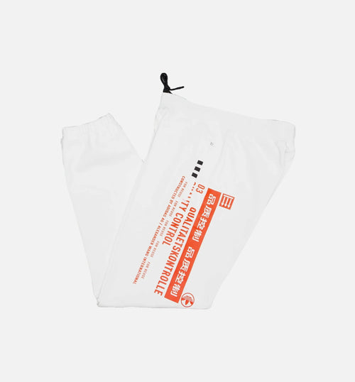 adidas Original by Alexander Wang Graphic Mens Jogger Pants White Red