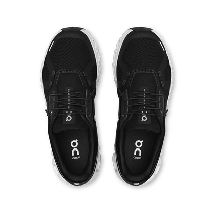 Women's Cloud 6 Wide in Black/White
