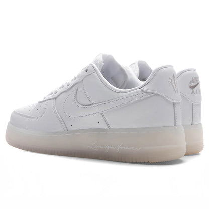 Nike x NOCTA Certified Lover Boy Air Force 1 Low White Cobalt Tint Metallic Silver