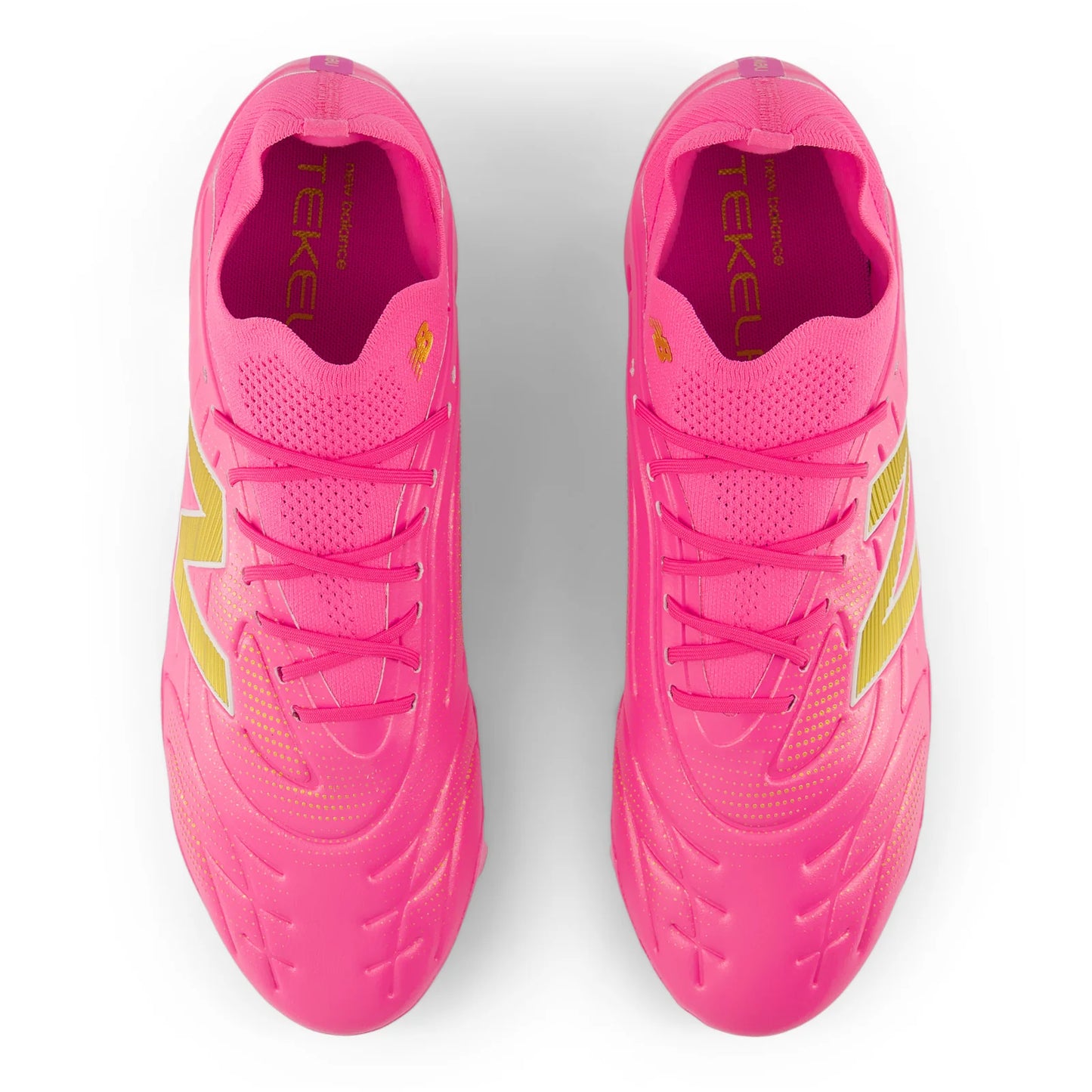 New Balance Tekela Pro Low V5 FG Firm Ground Mens Soccer Cleats Pink Heat