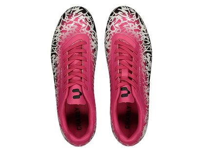 Tenis de Fútbol Charly Rosa y Negro para Hombre