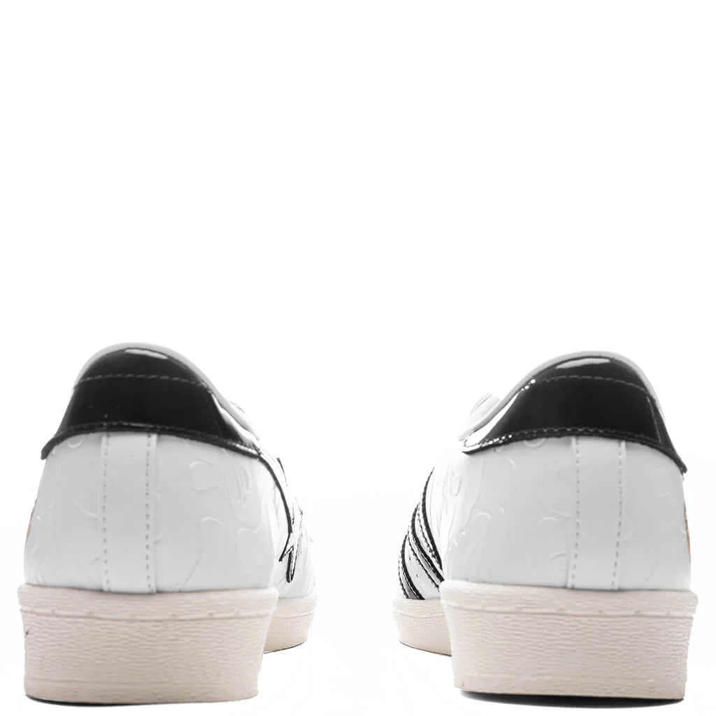 Adidas x BAPE Superstar Cloud White Core Black Off White