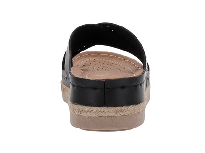 Sandalias Flexmas Negro para Mujer