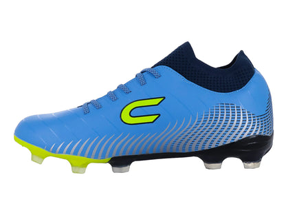 Tenis de Fútbol COURT Celeste y Marino para Hombre