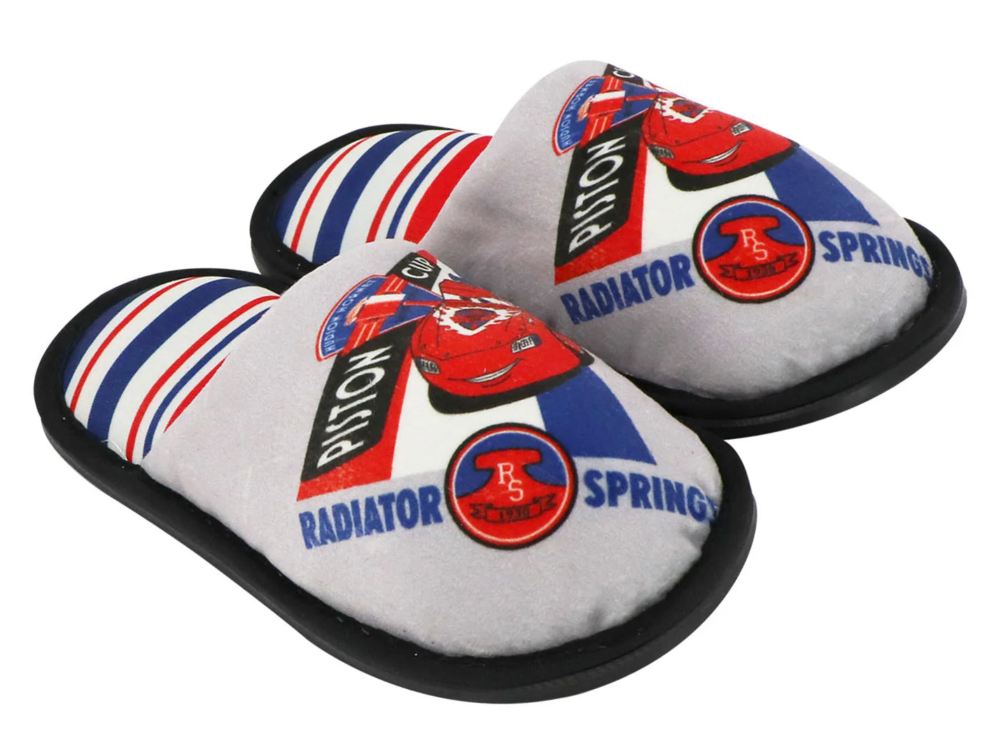 Pantuflas ARRA Cars Gris y Rojo para Niño
