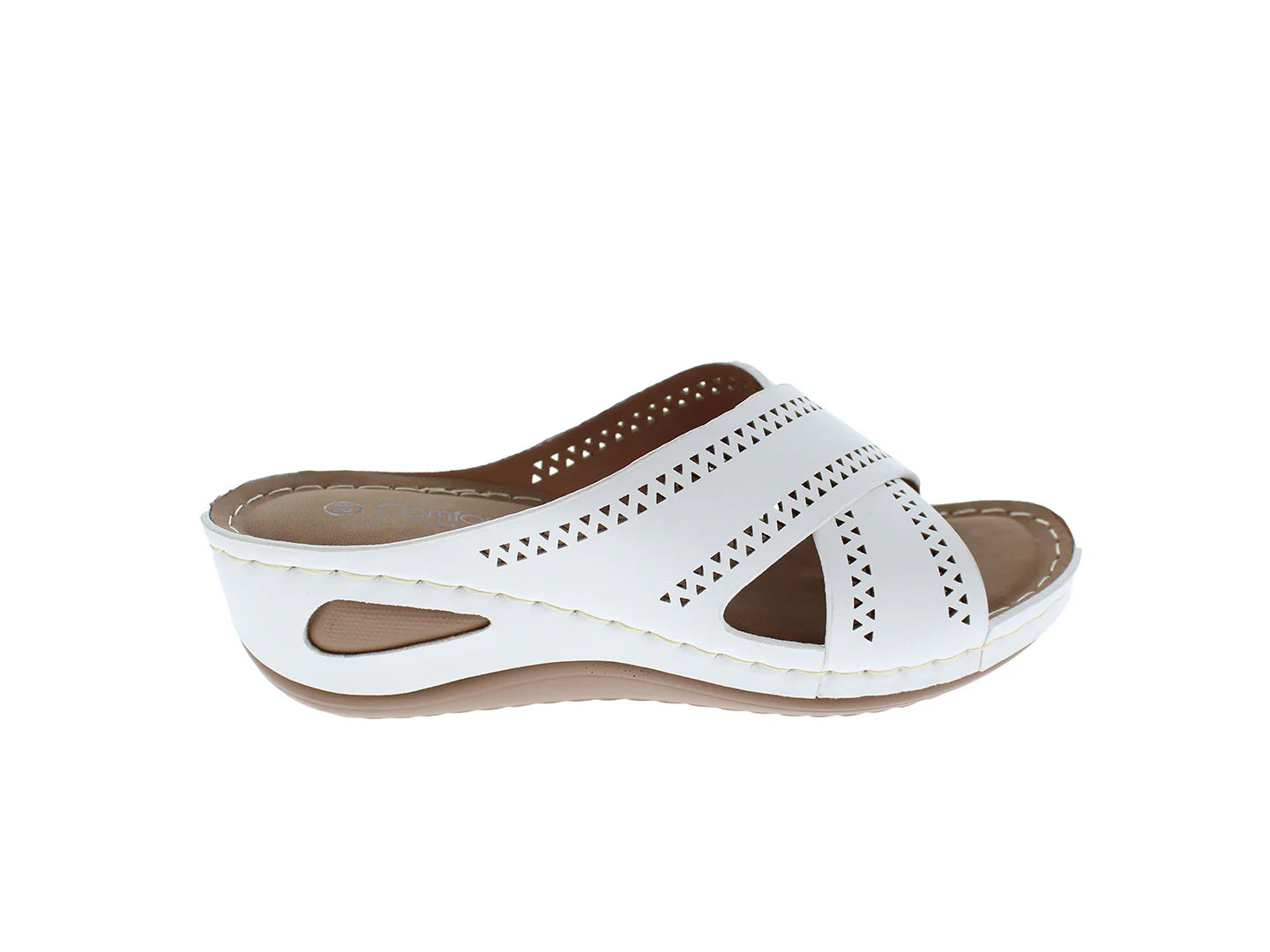 Sandalias Comfort Fit Blancas para Mujer