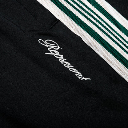 Taped Track Pant Jet Black