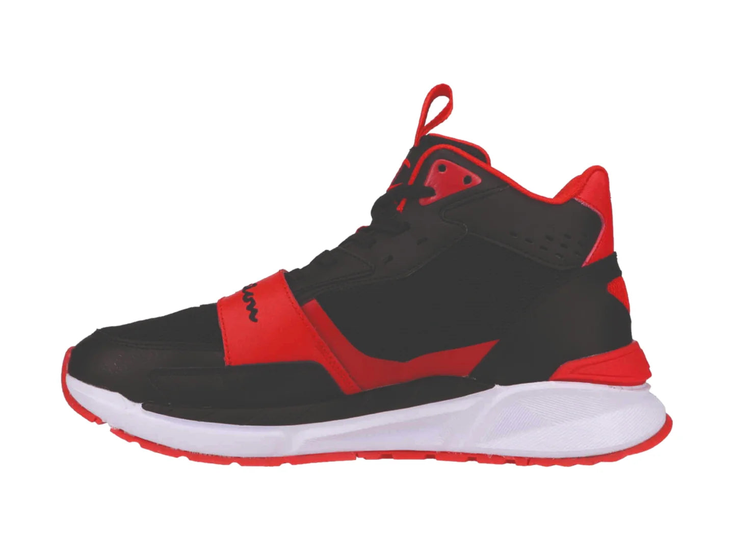 Tenis Champion Flexer Switch Negro y Rojo para Niño