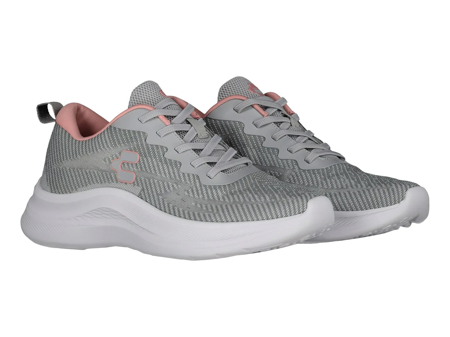 Tenis Charly Gris y Blanco para Mujer