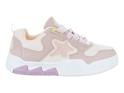 Tenis ZAEM Beige y Rosa para Mujer