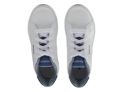 Tenis Reebok RBK Royal Complete CLN 20 Blanco y Azul para Niño