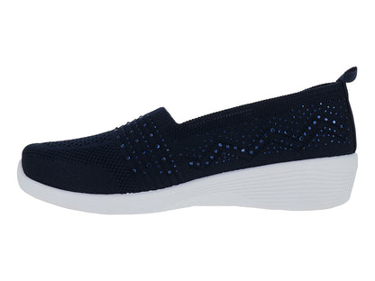 Tenis ATOK Slip on Navy para Mujer