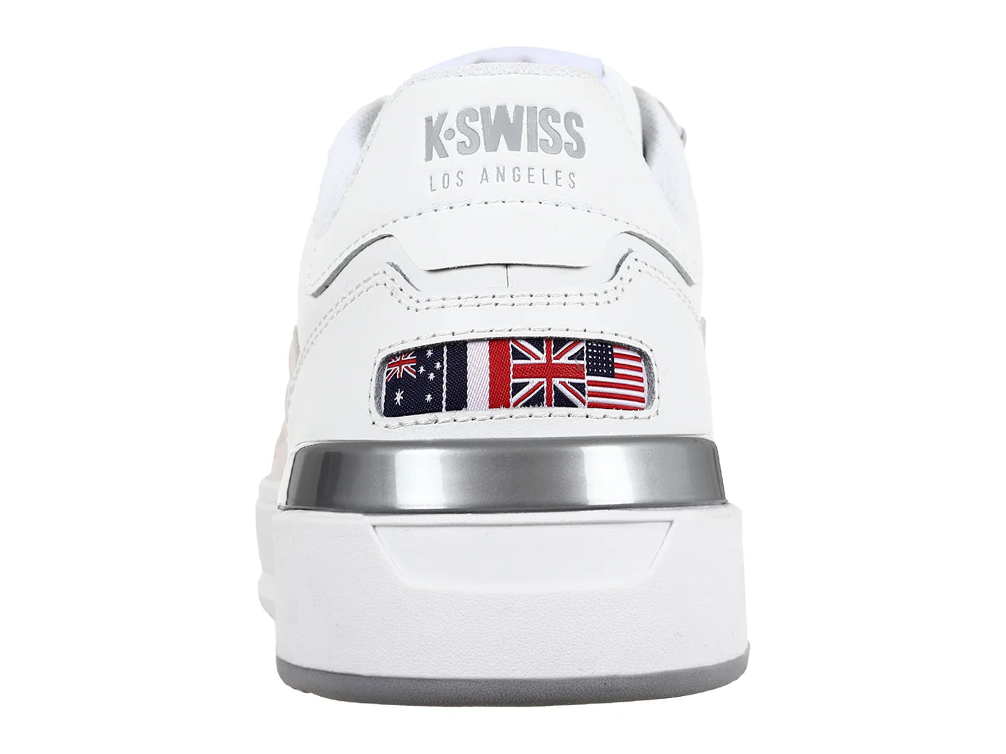K SWISS Tenis Blanco y Gris para Hombre
