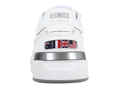 K SWISS Tenis Blanco y Gris para Hombre