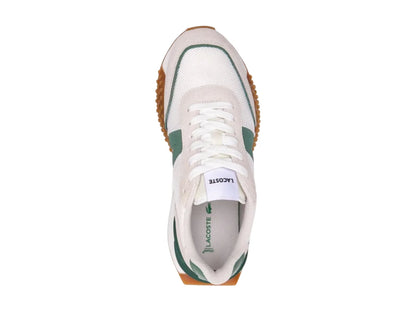 Tenis Lacoste L Spin Deluxe Blanco y Verde para Mujer